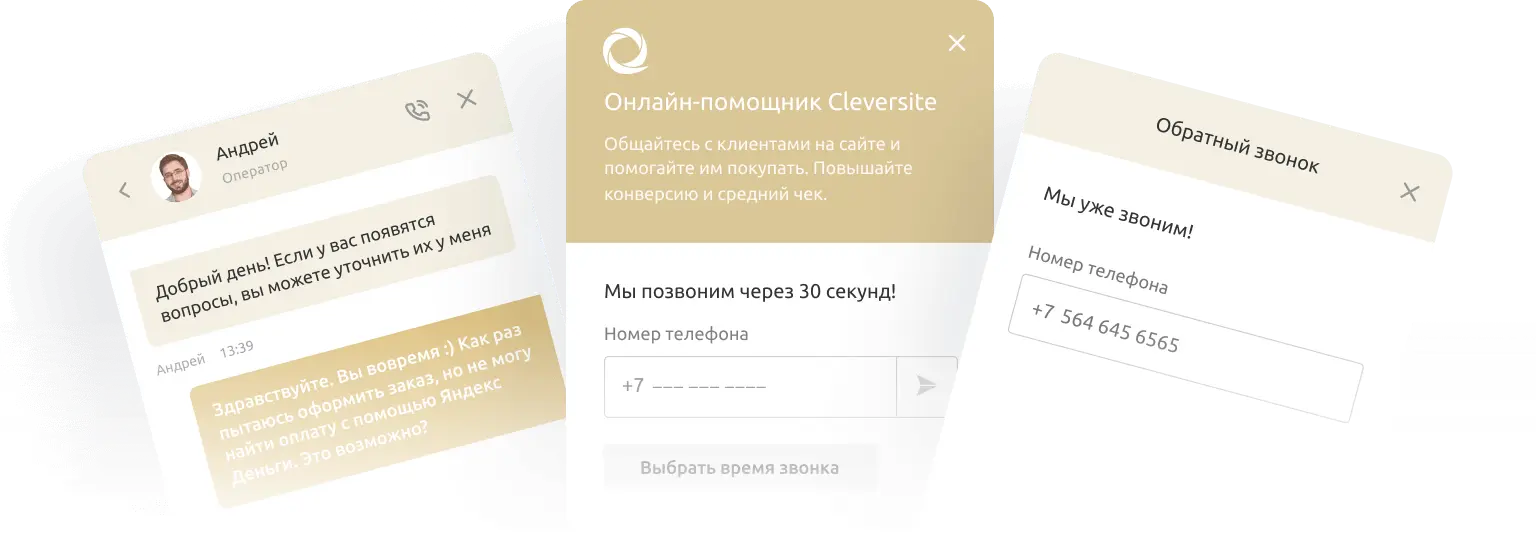 Cleversite — умные инструменты для связи с клиентами